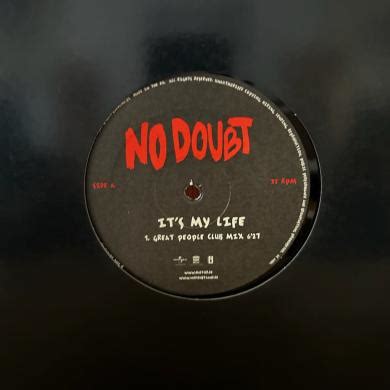 PEANUTS RECORDS NO DOUBT IT S MY LIFE 12