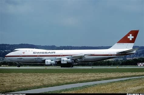 Boeing 747 257b Swissair Aviation Photo 0316873