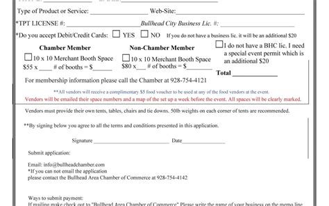 Oktoberfest Non Food Vendor Appliction Bullhead Area Chamber Of