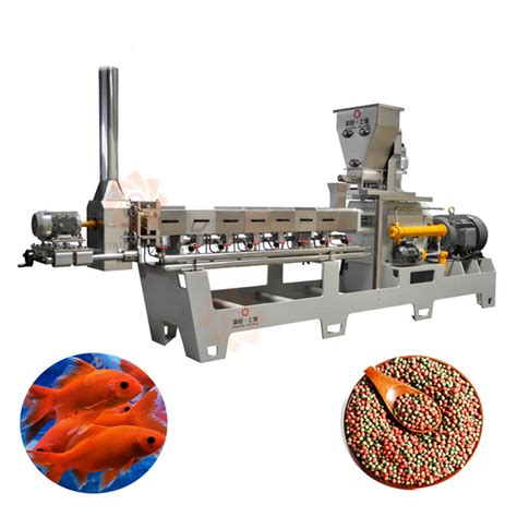 Floating Fish Feed Machine Sinking Food Pellet Making Extruder Line