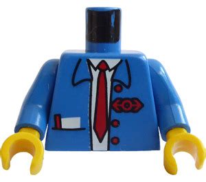 LEGO Railway Employee 6 Torso 973 Brick Owl LEGO Marketplace