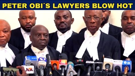 Election Tribunal Update Peter Obis Lawyers Expose Tinubu And Inec Inec