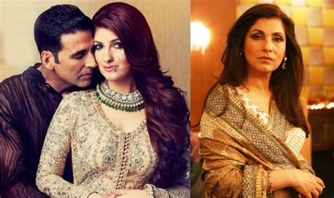 Twinkle Khanna S Mother Dimple Kapadia Thought Akshay Kumar Was Gay