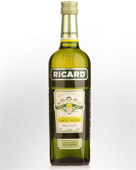 Ricard Plantes Fraiches Pastis De Marseilles Aperitif Anis Ml