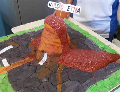 Profª Ivani Ferreira Maquete Vulcão 5º ano