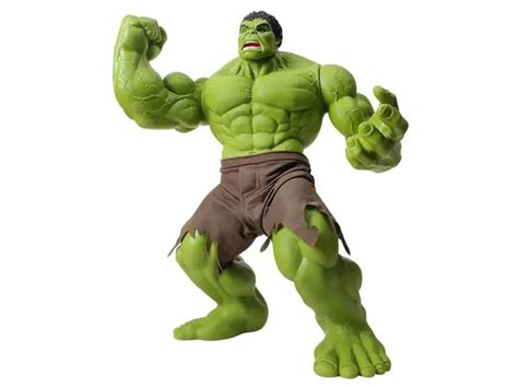 Boneco Hulk Verde Premium Marvel MIMO TOYS Bonecos Magazine Luiza