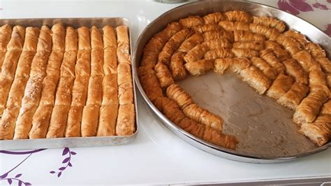 DAHA KOLAYI YOK30 BEZEYİ SADECE 5 SEFERDE AÇARAK 2 TEPSİ BAKLAVA