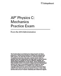 Ap Physics C Mechanics Multiple Choice Frq And Answer Exam Papers Pdf