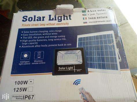 Solar LED Flood Light 100 Watts In Nairobi Central Solar Energy