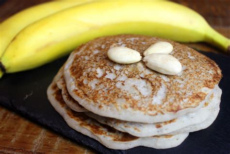 Banana pancakes sans gluten végan sans sucre ajouté Quinoa et Basmati