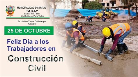 D A Del Trabajador De Construccion Civil Noticias Municipalidad