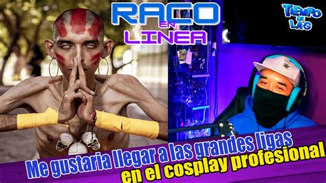 RACO EN LINEA CON LALO ORANGE CONVENCIONES Y COSPLAY TRAS LAS