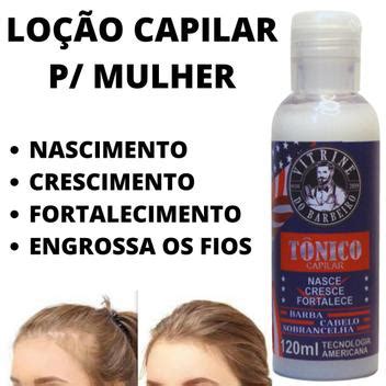 Tratamento Capilar Para Calv Cie T Nico Anti Alop Cia Areata Vitrine