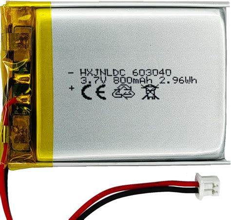 Eemb Batterie Au Lithium Polym Re V Mah Lipo Avec