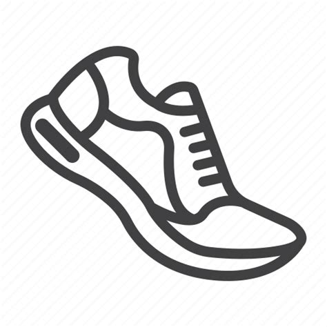 Fitness Foot Gym Running Shoes Sport Walk Icon Download On