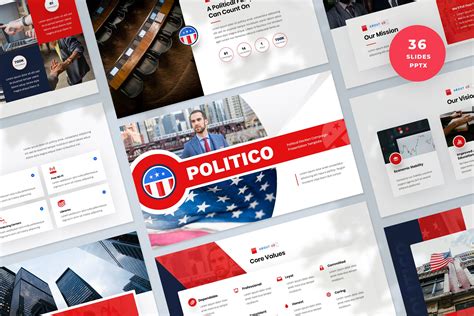 Political Campaign Powerpoint Presentation Templates Creative Market