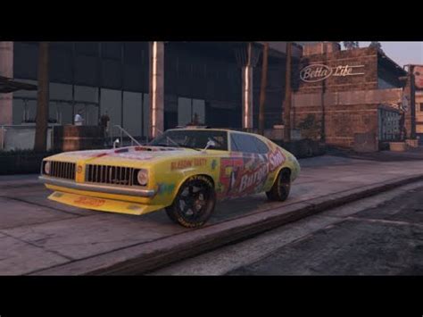 Gta Online Test I Tuning Declasse Stallion Burger Shot Youtube