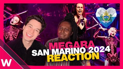 Megara 11 11 REACTION San Marino Eurovision 2024 YouTube