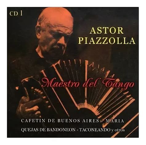 Astor Piazzolla Maestro Del Tango Cd Nuevo Mercadolibre