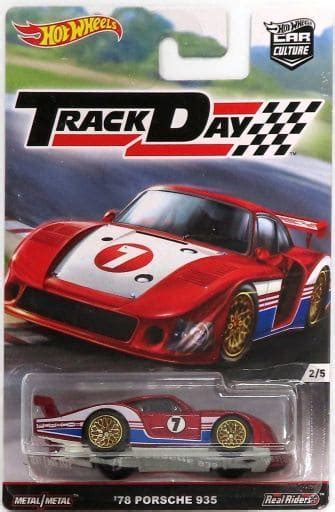 1 64 78 Porsche 935 Hot Wheels Car Culture Track Day [djf94] Toy