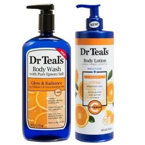 Dr Teals Vitamin C Body Lotion Body Wash