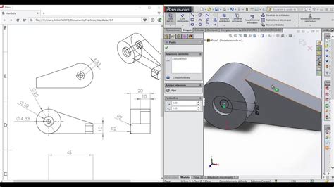 Solidworks 2015 9 Leyendo Un Plano Ejercicio 1 YouTube