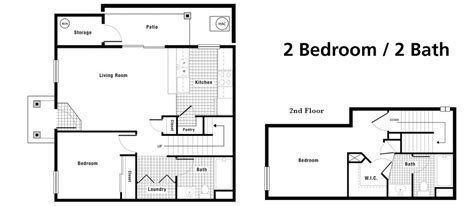 Floorplans | Crystal Creek Town Homes