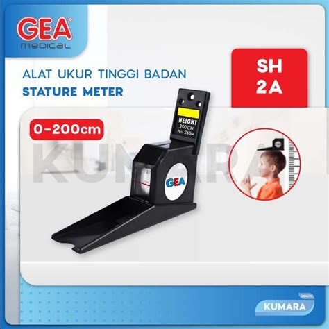 Jual Gea Stature Meter Sh A Alat Ukur Pengukur Tinggi Badan Manual