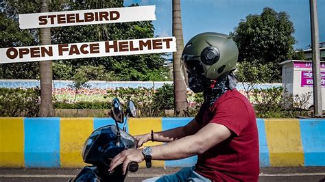 Steelbird Gt Dashing Sbh Most Affordable Open Face Helmet Best