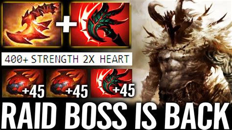 400 Strength WTF Biggest Raid Boss IS BACK 2x Heart Overwhelming