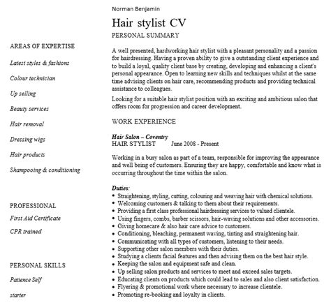 4 Hair Stylist Resume Template Template Creator