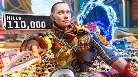 This is What 110 000 Kills on Wraith Looks Like ApexLegends攻略youtube