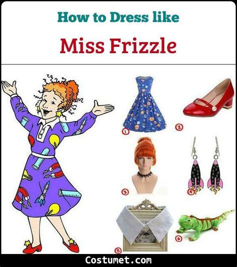 Miss Frizzle The Magic School Bus Costume For Cosplay And Halloween