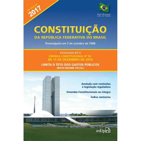 Constituicao Da Republica Federativa Do Brasil Em Promo O Na Americanas