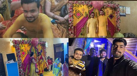 Haldi Function My Brother Haldi Vlog 😎 Viralvideo Tranding