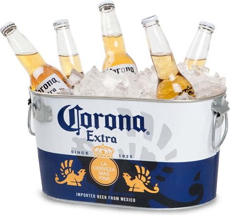 Corona Extra Beer Ice Bucket Tub Amazon Co Uk Kitchen Home