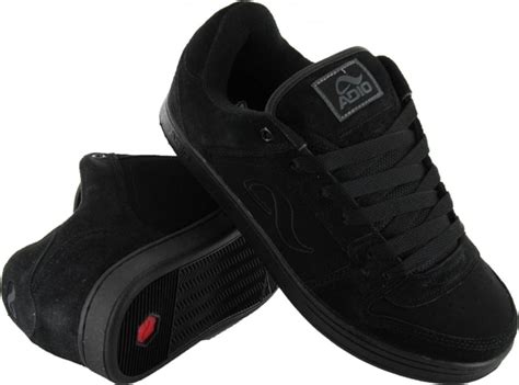 Adio Skate Shoes The Switch Black Mono Chrome Shoe Size405