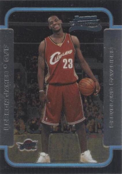 Bowman Rookies Chrome Lebron James Rc For Sale Online