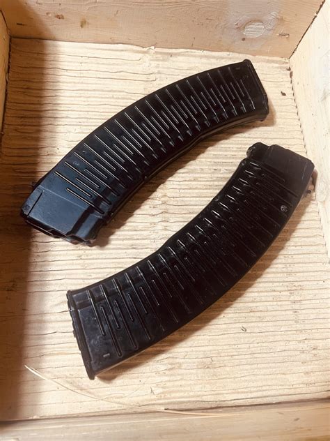 Russian Molot Ribbed Black 45 Round Rpk74 Magazine 5 45x39mm