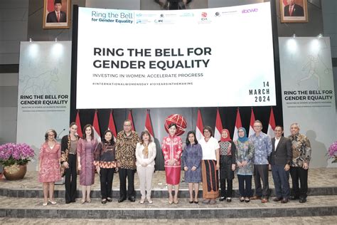 Indonesia Ring The Bell For Gender Equality Calls For Investment In