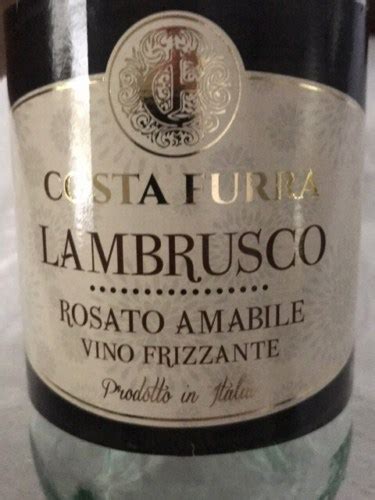 Costa Furra Lambrusco Rosato Amabile Vivino Us