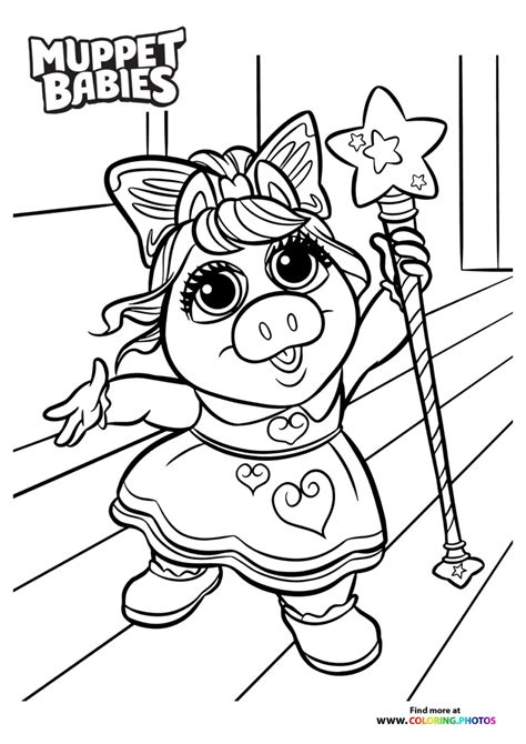 Muppet Babies - Coloring Pages for kids | Free and easy print or download