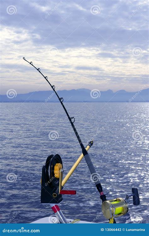 Downrigger Boat Gear Saltwater Trolling Tackle Stock Photography