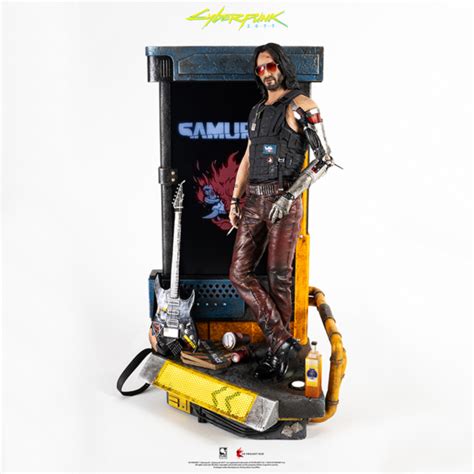 Фигурка Джонни Сильверхенд 1/4 Cyberpunk 2077 Киану Ривз купить - Fandbox