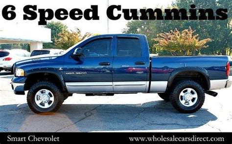 Sell Used Used Dodge Ram 3500 6 Speed Manual Cummins Turbo Diesel 4x4 Pickup Trucks 4wd In