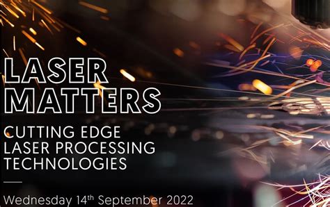 Event To Showcase Cutting Edge Laser Technology Manufacturing Voices