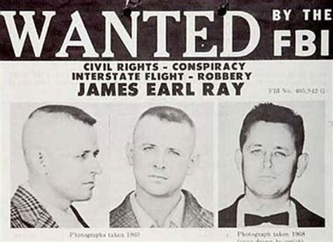 Martin Luther King Assassination April 4 1968 What Happened To Shooter James Earl Ray