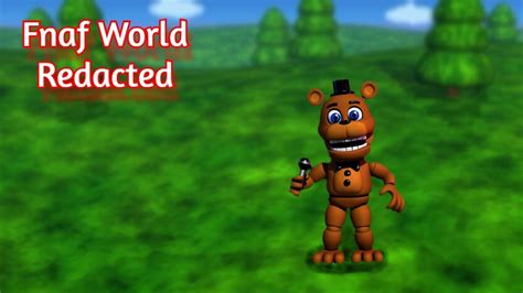 Fnaf World Redacted - YouTube