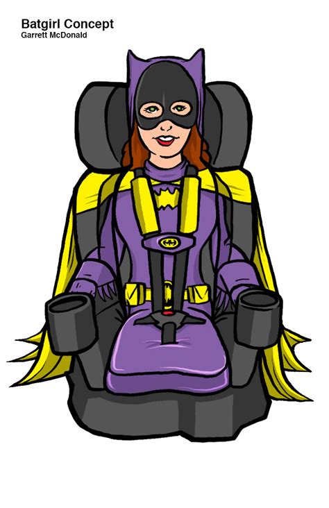 Kidsembrace Dc Comics Car Seats Wonder Woman Batgirl On Behance