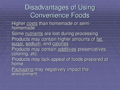 Ppt Convenience Foods Powerpoint Presentation Free Download Id9519265